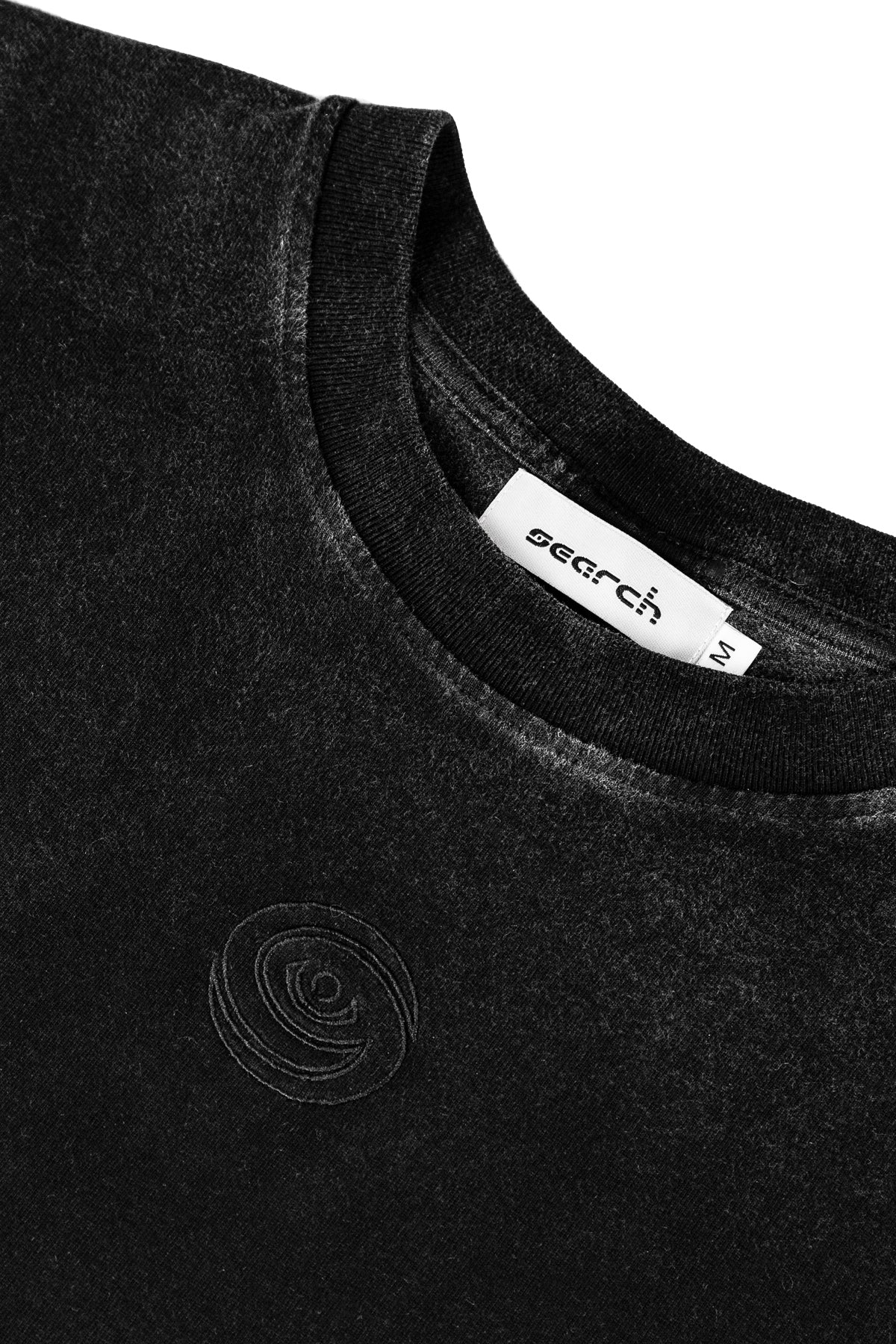 OMBRÉ LOGO TEE: BLACK