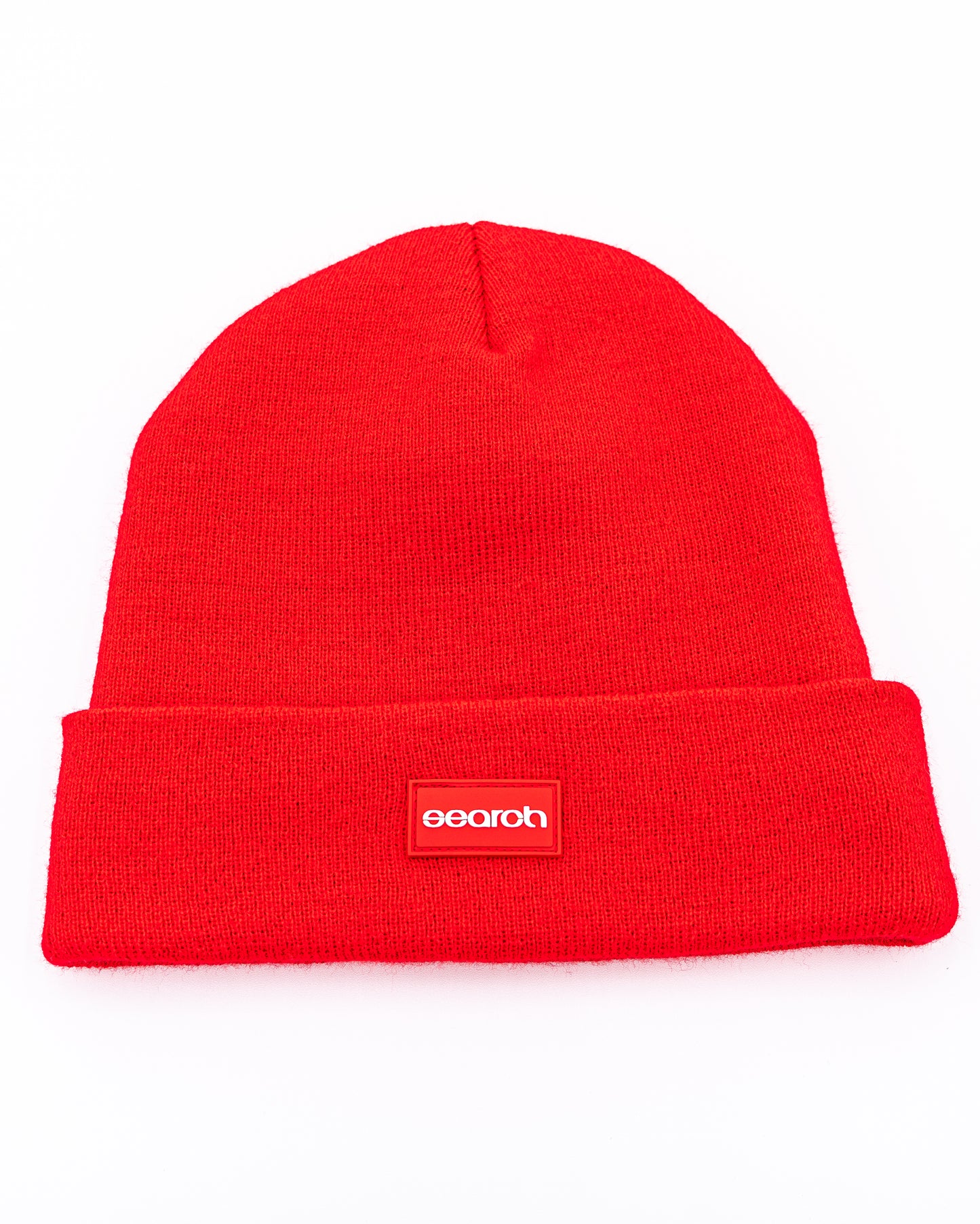 EYE LOGO BEANIE: RED