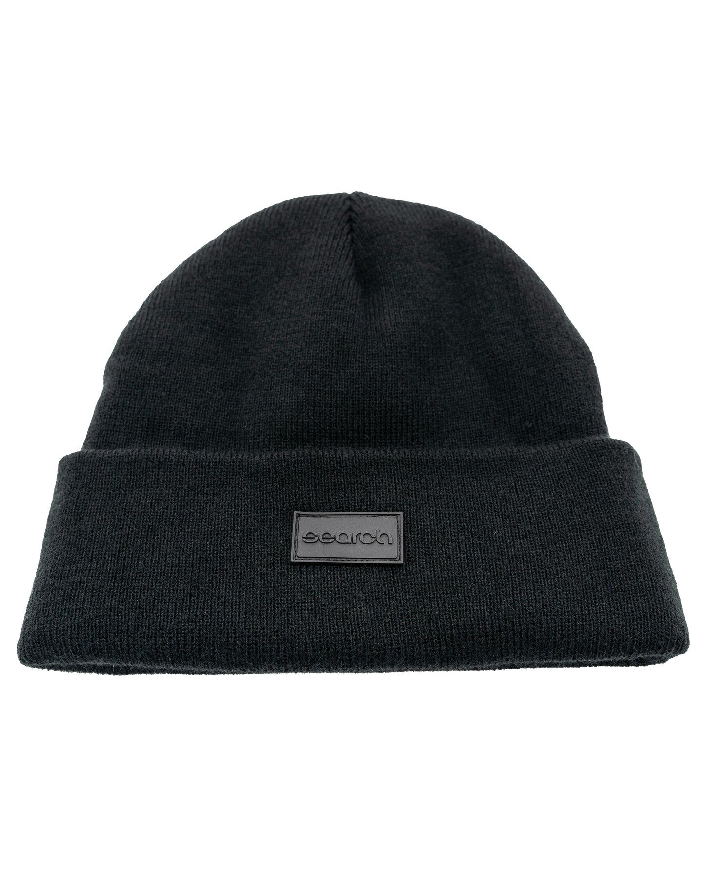 EYE LOGO BEANIE: BLACK