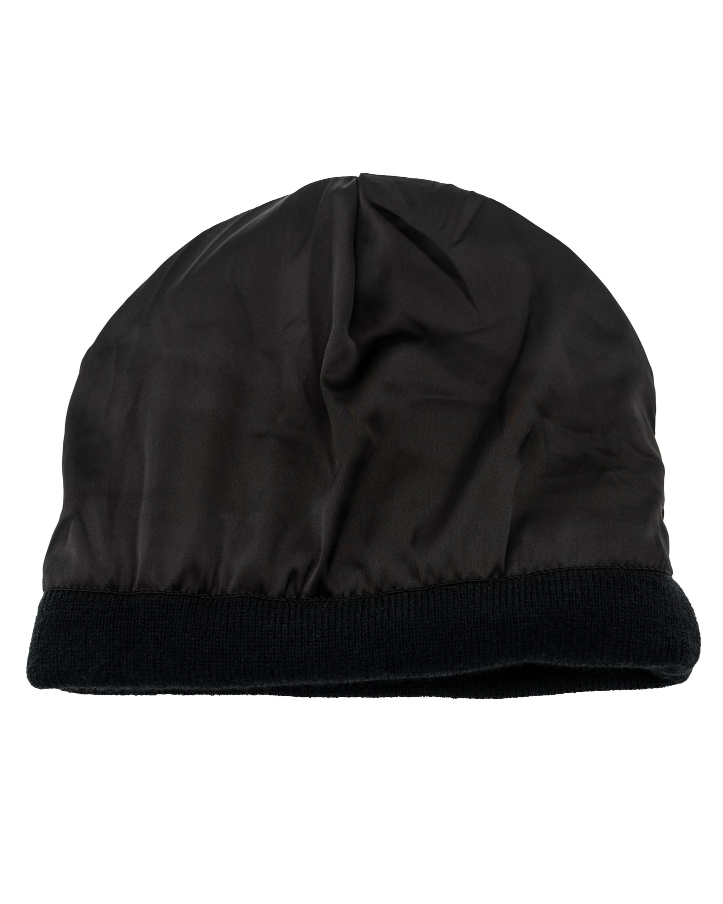 EYE LOGO BEANIE: BLACK