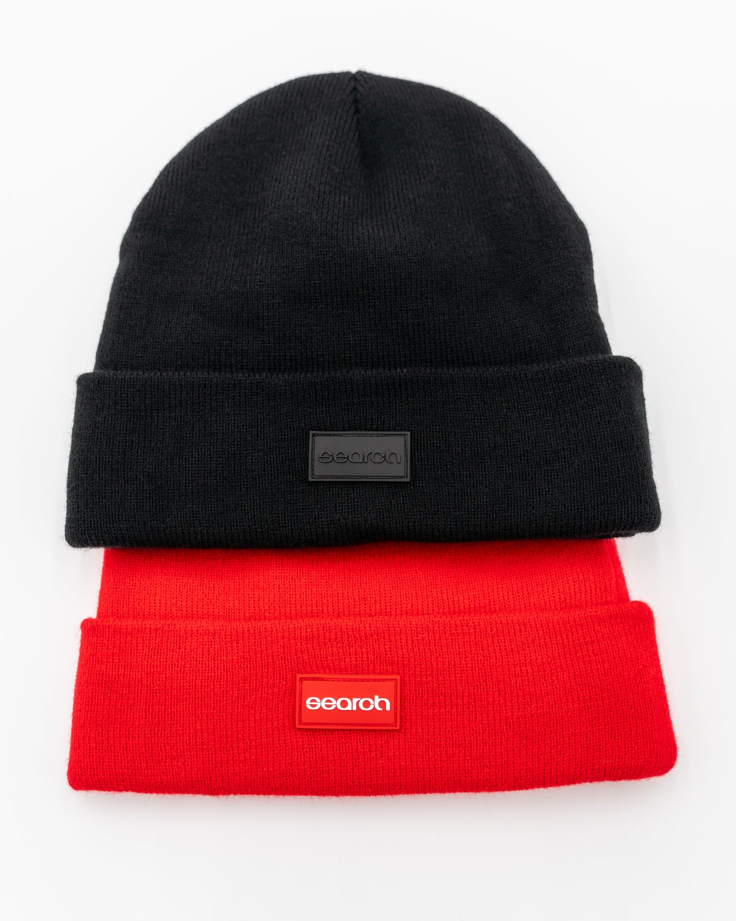 EYE LOGO BEANIE: BLACK