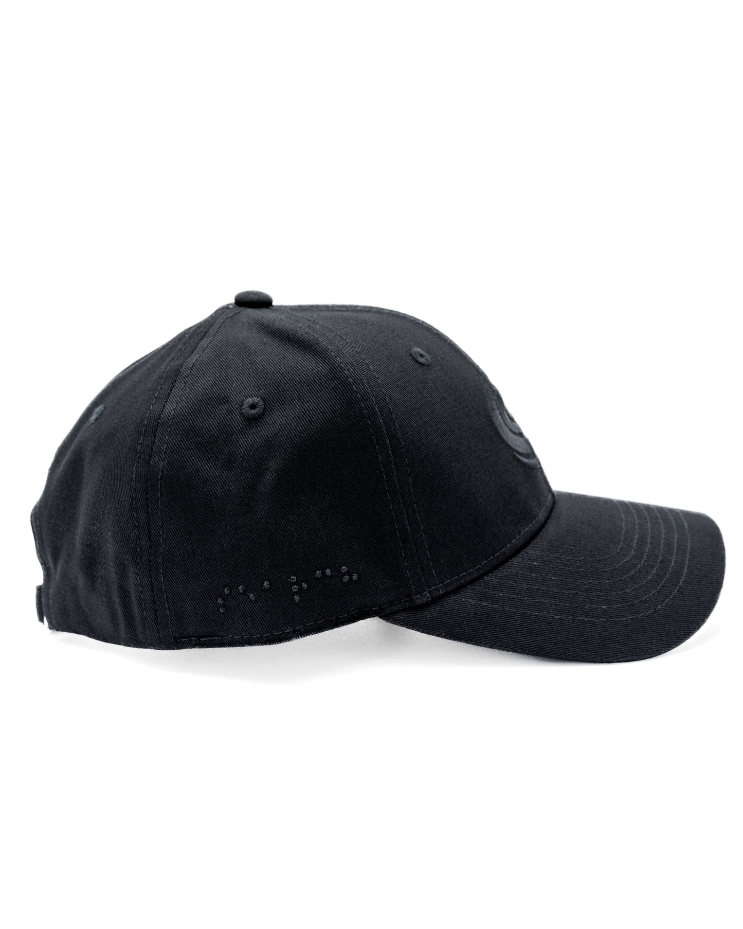 EYE LOGO HAT: BLACK