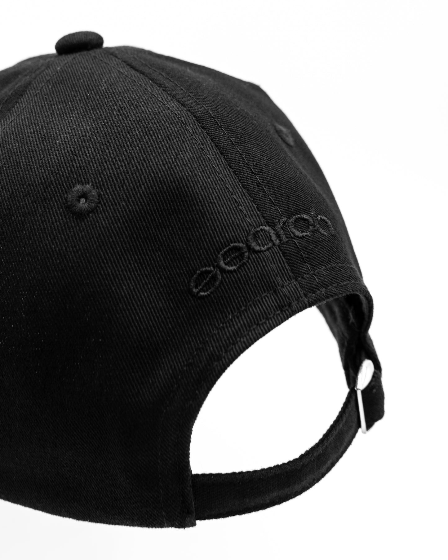 EYE LOGO HAT: BLACK