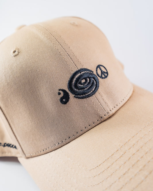 UNIVERSAL SYMBOLS HAT: KHAKI